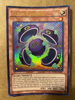 1x (M/NM) Clear Kuriboh - MVP1-EN047 - Ultra Rare - Unlimited YuGiOh - Image 1
