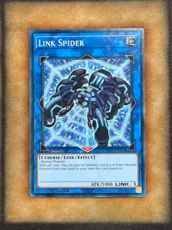 Yugioh Link Spider YS18-EN044 Common 1st Ed LP - Image 1