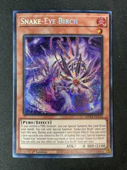 Yu-Gi-Oh TCG #MP23-EN112 Snake-Eye Birch 1st Edition LP - Image 1