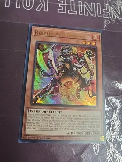 Yugioh x1 Rescue-ACE Impulse MP24-EN277 Ultra Rare (Near Mint!) - Image 2