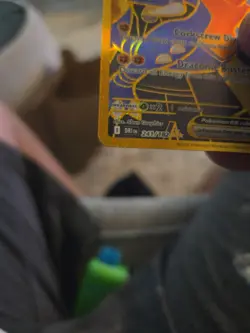 Cynthia's Garchomp EX Gold Hyper Rare Card 241/182 Destined Rivals - Image 2