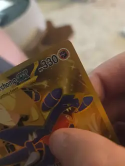 Cynthia's Garchomp EX Gold Hyper Rare Card 241/182 Destined Rivals - Image 4