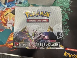 Pokemon Rebel Clash Booster Box Sword and Shield Trading Card Game 820650816819 - Image 1