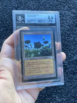MTG Lotus Vale Weatherlight Beckett BGS 8.5 Subs 8.5/9/8.5/9.5 NM-M+ Magic Card - Image 3