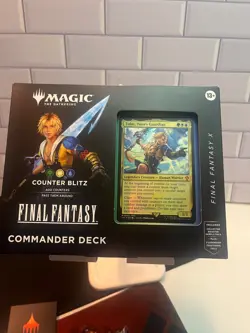 Magic: The Gathering MTG Final Fantasy - Counter Blitz Deck - OPENED - Image 1