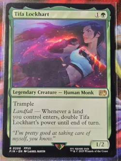 Tifa Lockhart 206 R NM MTG - Universes Beyond Final Fantasy EN - Image 1