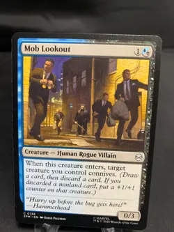 Mob lookout Spider-Man mtg - Image 1
