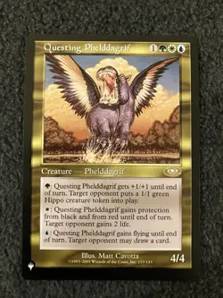 Magic The Gathering MTG - Questing Phelddagrif - The List Reprints - Image 1