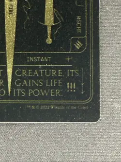 MTG Secret Lair MSCHF Swords To Plowshares SLD 364 Gold Foil Etched Nm-M - Image 3