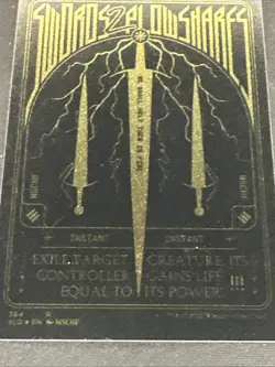 MTG Secret Lair MSCHF Swords To Plowshares SLD 364 Gold Foil Etched Nm-M - Image 4