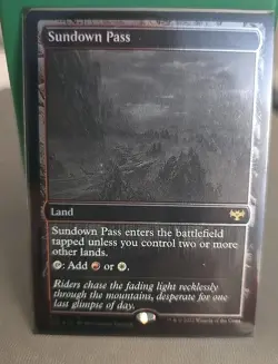 MTG Sundown Pass Innistrad: Double Feature 533 Foil Rare - Image 1