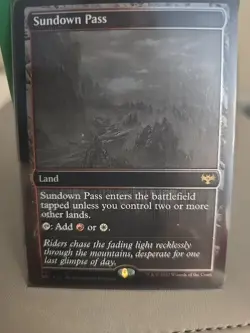 MTG Sundown Pass Innistrad: Double Feature 533 Foil Rare - Image 2