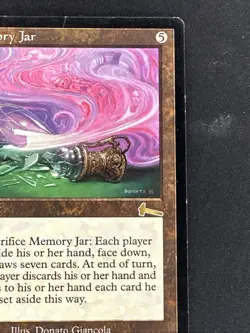 Memory Jar MP MTG Magic the Gathering Urza's Legacy Reserved List - Image 4