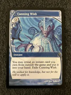 Magic The Gathering MTG - Cunning Wish (Future Sight) - Mystery Booster 2 - Image 1
