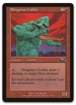 Slingshot Goblin #72 (NM) Planeshift PLS Magic MTG - Image 1