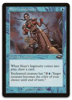 Sisay's Ingenuity #33 (NM) Planeshift PLS Magic MTG - Image 1