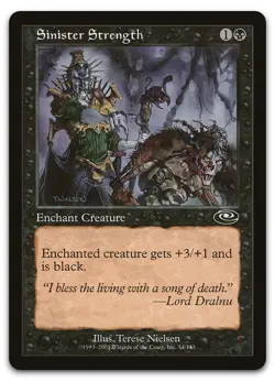 Sinister Strength #54 (NM) Planeshift PLS Magic MTG - Image 1