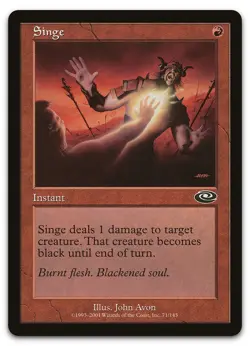 Singe #71 (NM) Planeshift PLS Magic MTG - Image 1