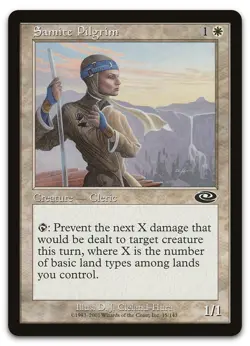 Samite Pilgrim #15 (NM) Planeshift PLS Magic MTG - Image 1