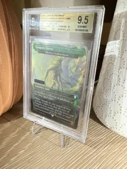 Mtg LOTR Serial 67/100 Fangorn Forest BGS 9.5 - Yavimaya, Cradle of Growth - Image 2