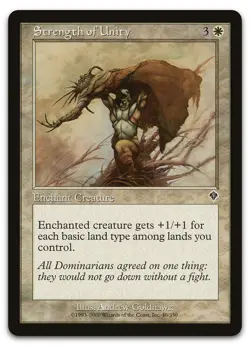 Strength of Unity #40 (NM) Invasion INV Magic MTG - Image 1
