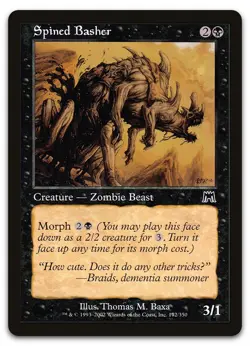 Spined Basher #172 (NM) Onslaught ONS Magic MTG - Image 1