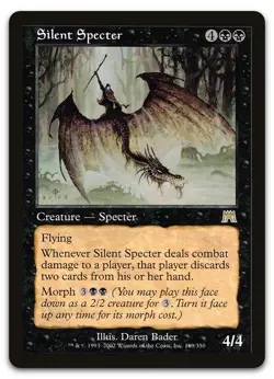 Silent Specter #169 (NM) Onslaught ONS Magic MTG - Image 1