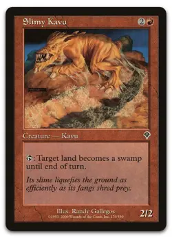 Slimy Kavu #170 (NM) Invasion INV Magic MTG - Image 1