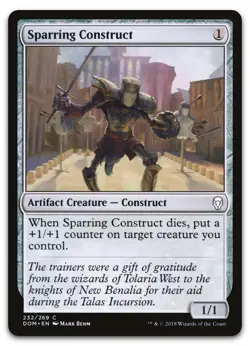 Sparring Construct #232 (NM) Dominaria DOM Magic MTG - Image 1