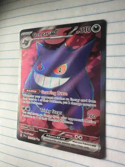 Pokemon TCG Gengar ex 193/162 Temporal Forces Ultra Rare NM - Image 2