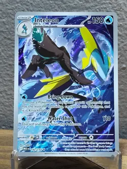 Inteleon 142/132 Illustration Rare IR Pokemon TCG Mega Evolutions - Image 1