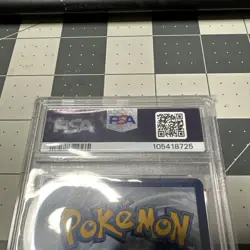 2021 POKEMON SWORD & SHIELD EVOLVING SKIES #008 FULL ART/LEAFEON VMAX PSA 10 - Image 4