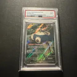 2023 POKEMON 151 POKEMON CENTER ELITE TRAINER BOX PROMO SVP #051 SNORLAX PSA 9 - Image 1