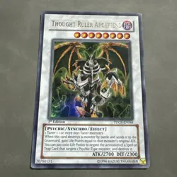 Yugioh Thought Ruler Archfiend TDGS-EN044 Ultra Rare 1st Ed NM - Image 1