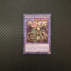 Yugioh Predaplant Dragostapelia RA01-EN027 Secret Rare 1st Edition NM - Image 2