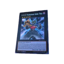 Yugioh D/D/D Marksman King Tell - MP16-EN079 - Rare - 1st Edition NM/M - Image 1