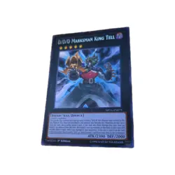 Yugioh D/D/D Marksman King Tell - MP16-EN079 - Rare - 1st Edition NM/M - Image 3
