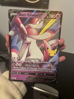 🔥 Pokemon TCG 🔥 Dark Sylveon V SWSH134 Jumbo Oversize Promo Card 🚀 NM/Mint - Image 1