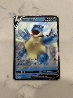 Blastoise V SWSH101 Black Star Promo Pokemon Sword & Shield Ultra Rare NM/M Card - Image 1
