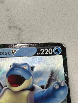 Blastoise V SWSH101 Black Star Promo Pokemon Sword & Shield Ultra Rare NM/M Card - Image 3