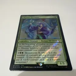 Maester Seymour Surge Foil Final Fantasy Magic MTG Card NM Condition - Image 1