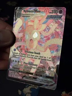 Pokemon Cards Sylveon VMAX 075/203 Ultra Rare Evolving Skies - (NM) - Image 3