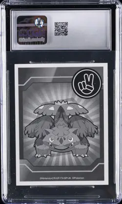 2015 POKEMON PLAYING CARDS MEGA VENUSAUR - SE CGC 10 GEM MINT - Image 2