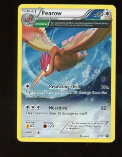 Pokemon Card TCG Fearow XY57 Holo Promo - Black Star - XY Series 2015 - Image 1