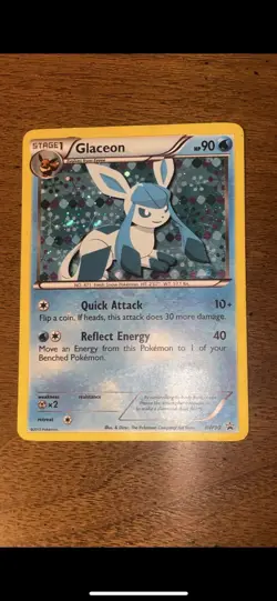 Glaceon BW90 Black Star Promo Holo - Pokemon Card 2013 - Near Mint - Rare - Image 1