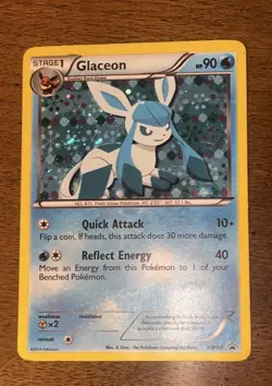 Glaceon BW90 Black Star Promo Holo - Pokemon Card 2013 - Near Mint - Rare - Image 2