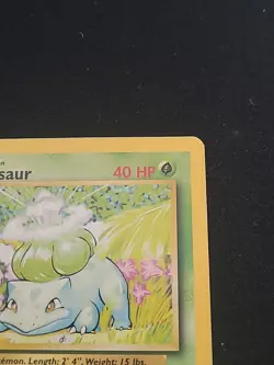 Pokemon Card Base Set 1999 Bulbasaur 44/102 - Image 4