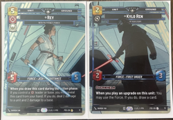 Star Wars Unlimited Kylo Ren & Rey Card Set Galactic Championship 2025 - Image 1