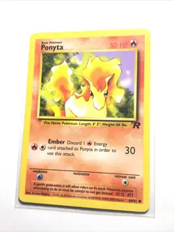 PONYTA - 64/82 - Team Rocket - Pokemon Card - NM - Image 1