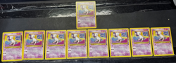 Lot of 9 Mew Black Star Promo Pokemon Card #8 NM to Mint - Image 1